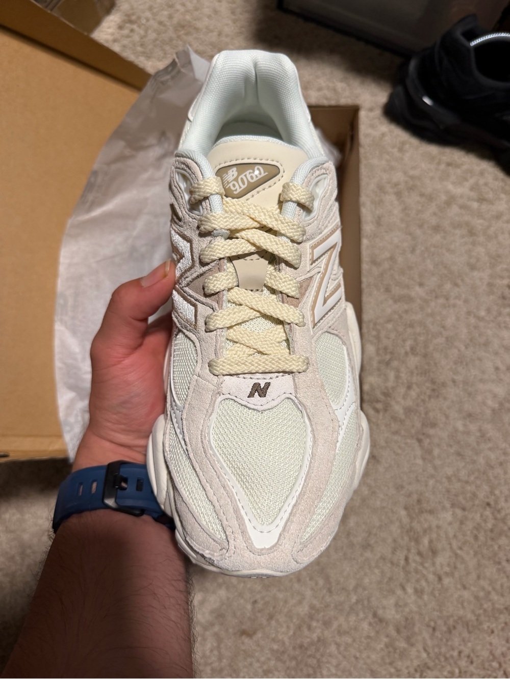 New Balance 9060 ‘Beige White’ - Picture 2 of 8